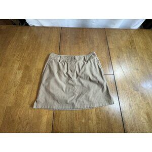 Adidas Golf Tennis Skort Skirt Shorts Tan Climacool Golf Skort Size 4 EUC! Cute!
